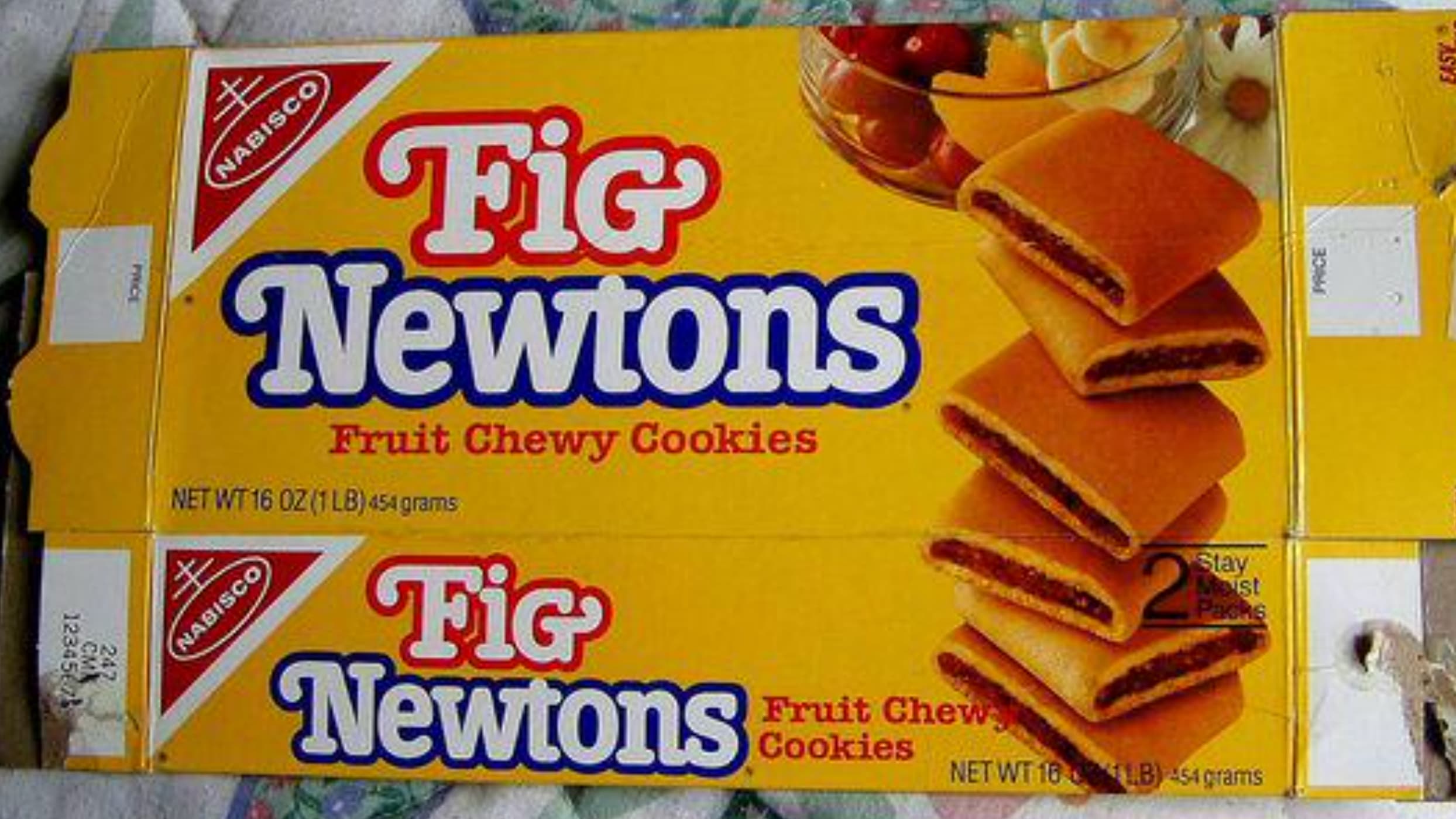 fig newton vintage - Cm 242 12345673 Price Nabisco FiG Newtons Fruit Chewy Cookies Net Wt 16 0Z 1LB 454 grams Nabisco Fi Fig Newtons Fruit Chew Cookies Stay Maist Packs Net Wt 16 B 54 grams Price Easy